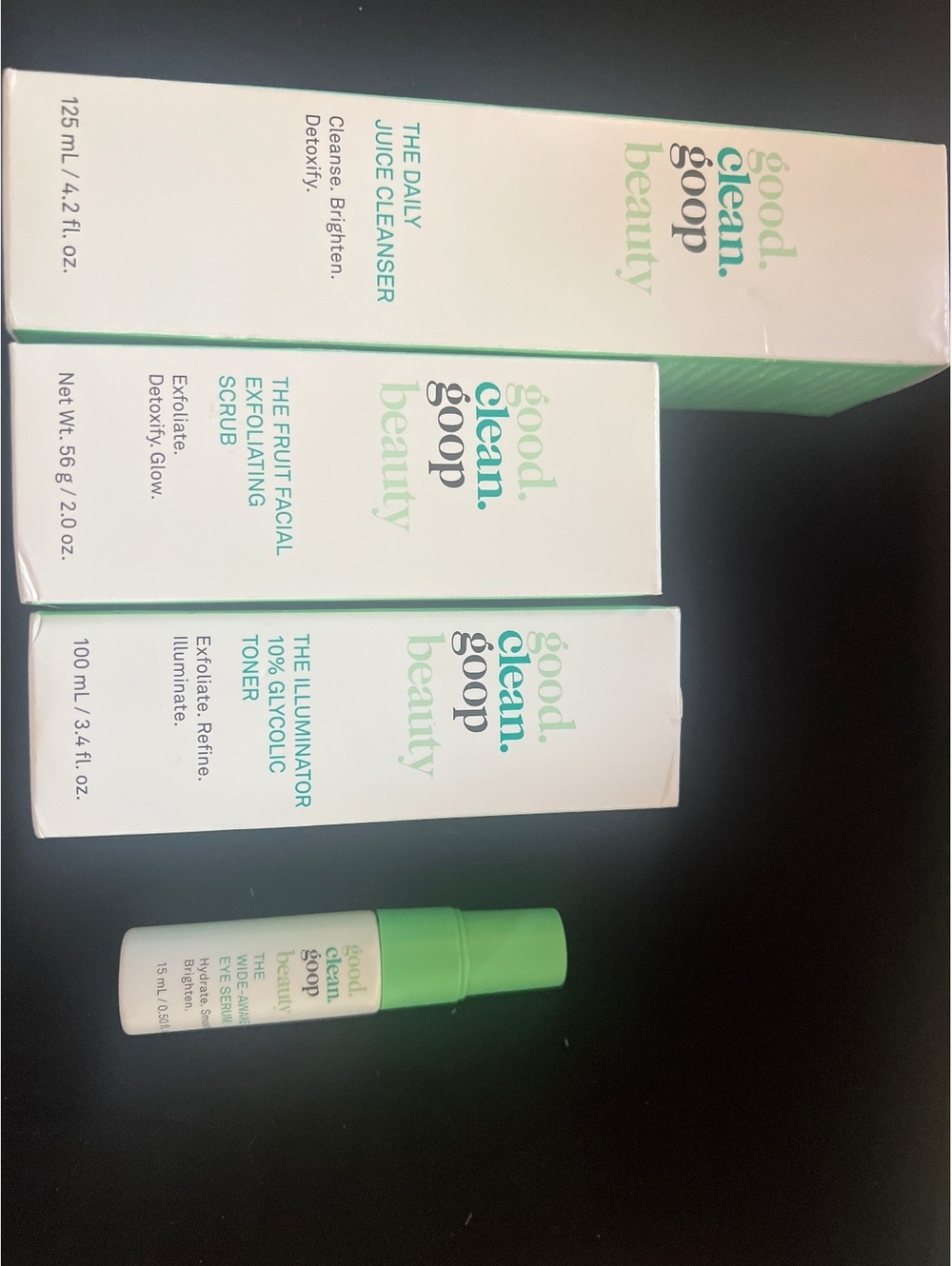 New good.clean.goop beauty 4-Piece Skincare Bundle